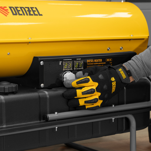 Дизельная тепловая пушка DHG-50, 50 кВт, 1100 м3/ч, прямой нагрев Denzel по ценам производителя в Казани с доставкой по всей России
