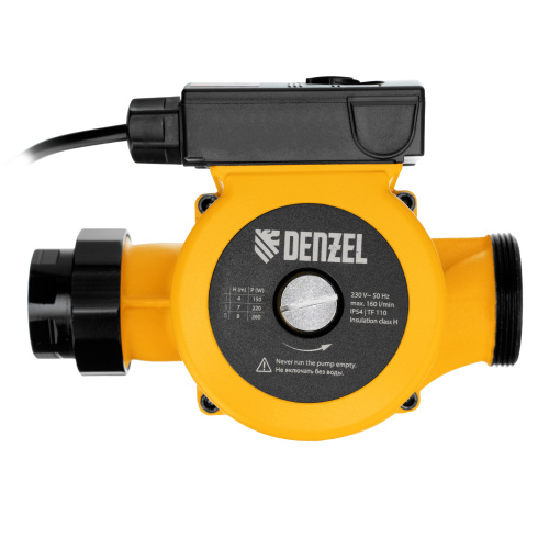Циркуляционный насос CP32-8, напор 8 м, 160 л/мин, 1 м кабель, монт. длина 180 мм Denzel купить в Москве с доставкой по всей России | ProtosMarket.ru