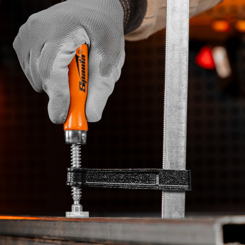 Струбцина F-образная, 300 х 120 мм Sparta купить в Москве с доставкой по всей России | ProtosMarket.ru