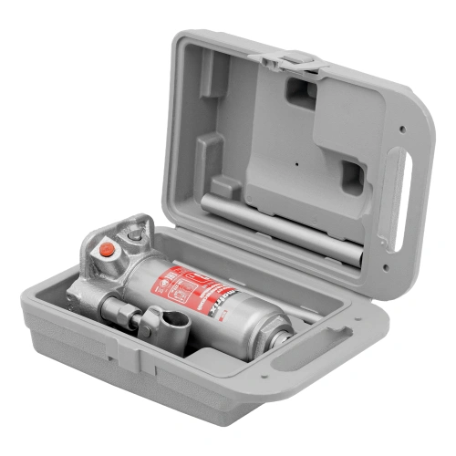 Домкрат гидравлический бутылочный, 3 т, высота подъема 194-372 мм, в пластиковый кейсе Matrix по ценам производителя в Казани с доставкой по всей России