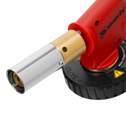 Профессиональная горелка на бутановый баллон, пьезоподжиг, расширенное сопло Matrix купить в Москве с доставкой по всей России | ProtosMarket.ru