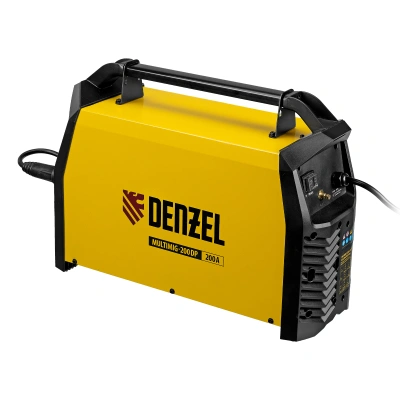 Аппарат инвертор. полуавтомат. сварки MultiMIG-200DP Synergy Double Pulse, 200 А, ПВ 80% Denzel купить в Москве с доставкой по всей России | ProtosMarket.ru