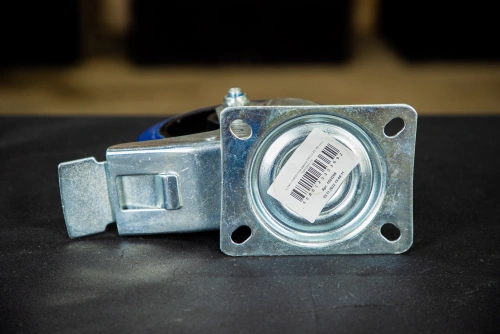 Колесо поворотное резина SRCLb 63 160 мм с тормозом (N) купить в Москве с доставкой по всей России | ProtosMarket.ru