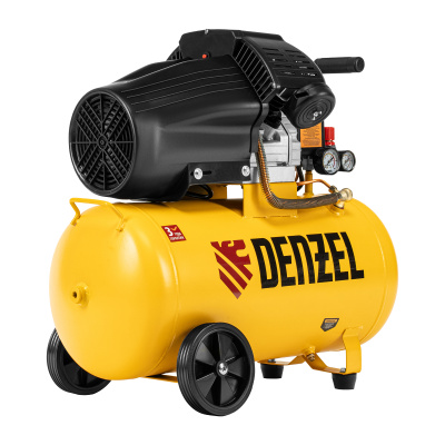 Компрессор воздушный прям. привод DCV1800/50, 1,8 кВт, 50 литров, 320 л/мин Denzel купить в Москве с доставкой по всей России | ProtosMarket.ru