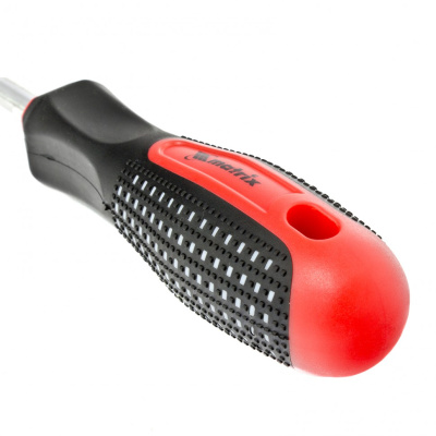 Отвертка Fusion, SL8 х 250 мм, CrV, трехкомпонентная рукоятка "Anti slip" Matrix купить в Москве с доставкой по всей России | ProtosMarket.ru