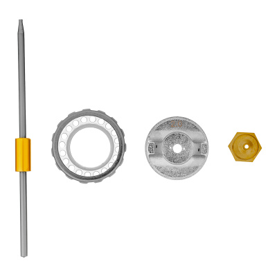 Ремкомплект для краскораспылителя 4 предмета: сопло 2,0 мм, игла, форсунка, зажим сопла Matrix купить в Москве с доставкой по всей России | ProtosMarket.ru