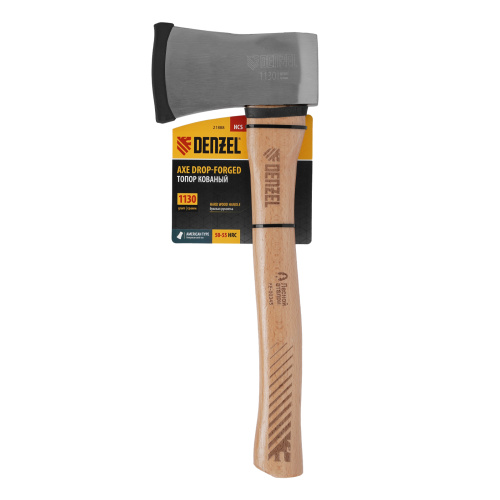 Топор кованый, 1130 г, американский тип, буковая рукоятка, 430мм, EFP Denzel по ценам производителя в Казани с доставкой по всей России
