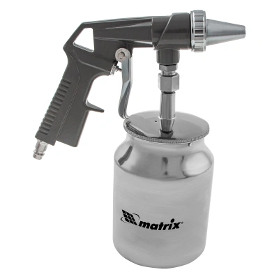 Пистолет пескоструйный с нижним бачком, пневматический Matrix по ценам производителя в Казани с доставкой по всей России