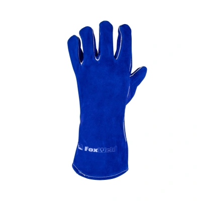 Краги спилковые термостойкие FOXWELD "ИНДИГО" КС-01 купить в Москве с доставкой по всей России | ProtosMarket.ru