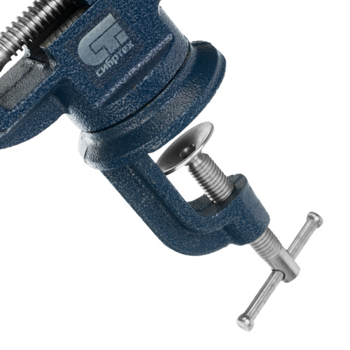 Тиски слесарные, настольные, поворотные, ширина рабочих губок 50 мм, наковальня Сибртех купить в Москве с доставкой по всей России | ProtosMarket.ru