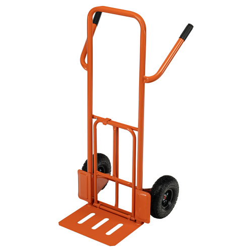 Тележка ручная двухколесная TTP2-01.00.000, грузоподъемность 190 кг, пневматические колеса d 260 мм, платформа 580 х 290 мм Сибртех по ценам производителя в Казани с доставкой по всей России