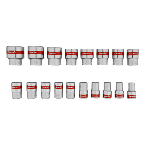 Набор торцевых головок с трещоткой 1/2", 24 предмета Matrix купить в Москве с доставкой по всей России | ProtosMarket.ru