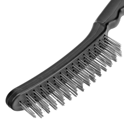 Щетка четырехрядная металлическая с пластмассовой ручкой Sparta по ценам производителя в Казани с доставкой по всей России