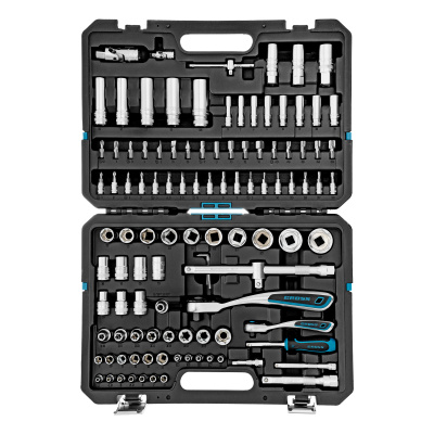 Набор инструментов, 1/4", 1/2", CrV, 120 зубьев, 109 предметов Gross купить в Москве с доставкой по всей России | ProtosMarket.ru