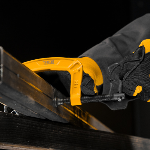 Струбцина G-образная, усиленная, 50 мм Denzel по ценам производителя в Казани с доставкой по всей России