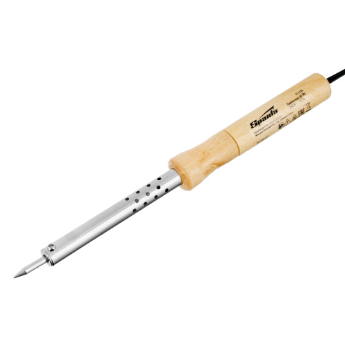 Паяльник с ручкой из дерева, 60 Вт, 220 В Sparta по ценам производителя в Казани с доставкой по всей России