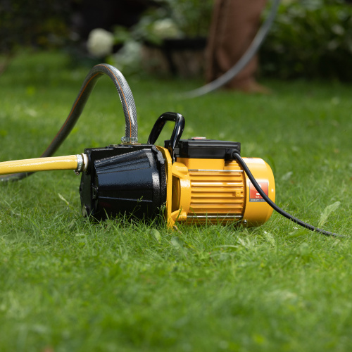 Садовый поверхностный насос GP1100C, 1100 Вт, 4500 л/ч, подъем 46 м, чугун Denzel купить в Москве с доставкой по всей России | ProtosMarket.ru