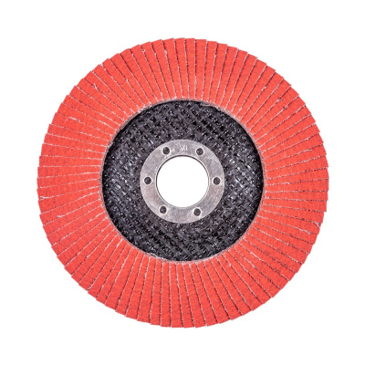 Круг лепестковый с керамическим абразивом для шлифования по нержавеющей стали FTL Everest 29 125 х 22,2 мм P120 по ценам производителя в Казани с доставкой по всей России