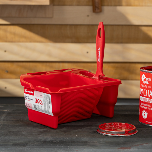 Кювета пластмассовая для кистей и мини-валиков, ручная, многофункциональная, 210 х 180 х 90 мм Matrix купить в Москве с доставкой по всей России | ProtosMarket.ru