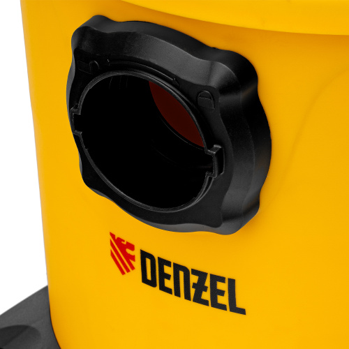 Пылесос строительный RVC20, 1400 Вт, бак 20 л, шланг 3 м, розетка с автосинхр. Denzel купить в Москве с доставкой по всей России | ProtosMarket.ru