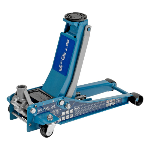 Домкрат гидравлический подкатной, быстрый подъем, 3т Low Profile Quick, 75-515 мм, профессиональный Stels купить в Москве с доставкой по всей России | ProtosMarket.ru