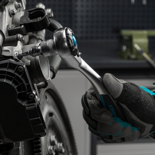 Набор торцевых головок, трещотка 120 зубьев, 1/2", CrV, 36 предметов Gross купить в Москве с доставкой по всей России | ProtosMarket.ru