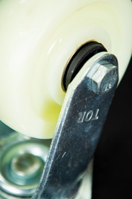 Колесо большегрузное поворотное SCdnb 55 125 мм полипропиленовое с тормозом купить в Москве с доставкой по всей России | ProtosMarket.ru