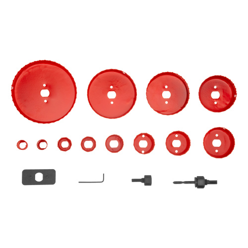 Набор кольцевых пил по дереву, 19-127 мм, 12 предметов Matrix купить в Москве с доставкой по всей России | ProtosMarket.ru