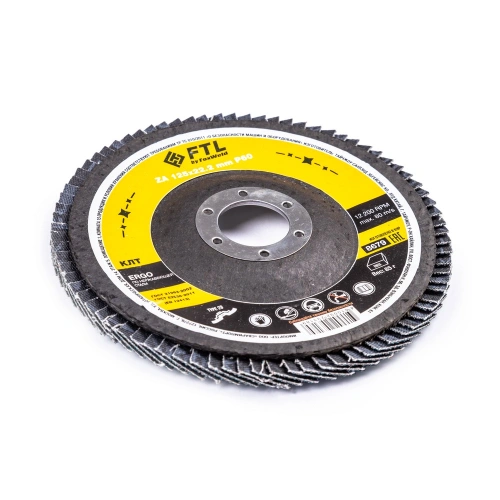 Круг лепестковый для шлифования по нержавеющей стали FTL Ergo цирконий 29 125 х 22,2 мм P60 по ценам производителя в Казани с доставкой по всей России