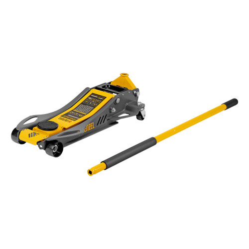 Домкрат гидравлический подкатной, 3,8 т, 110-580 мм, быстрый подъем, низкий подхват, проф. Denzel по ценам производителя в Казани с доставкой по всей России