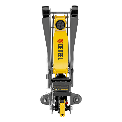 Домкрат гидравлический подкатной с фиксатором, 2,5 т,  85-385 мм, в пласт. кейсе Denzel по ценам производителя в Казани с доставкой по всей России