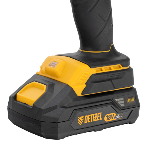 Дрель-шуруповерт аккумуляторная, бесщет. BLDL-18-02 Li-Ion, 18 В Denzel купить в Москве с доставкой по всей России | ProtosMarket.ru