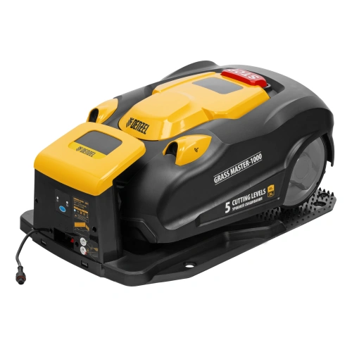 Робот-газонокосилка Grass Master 1000  1000м², 3Ач, 28V, LCD дисплей, Wi-Fi Denzel по ценам производителя в Казани с доставкой по всей России