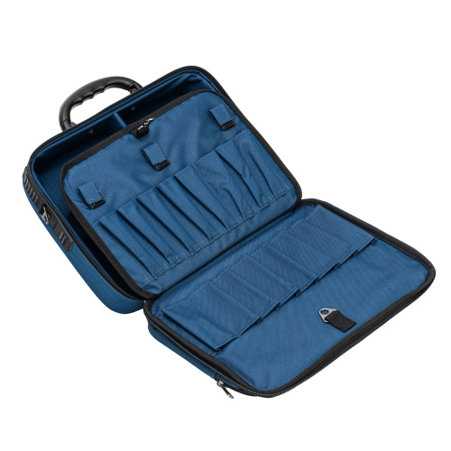 Кейс монтера, 365х300х110 мм, 10 карманов, наплечный ремень Сибртех купить в Москве с доставкой по всей России | ProtosMarket.ru