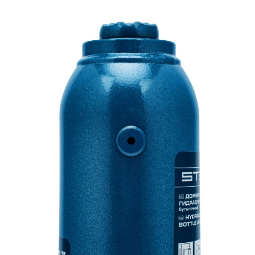 Домкрат гидравлический бутылочный, 10 т, h подъема 222-447 мм Stels по ценам производителя в Казани с доставкой по всей России