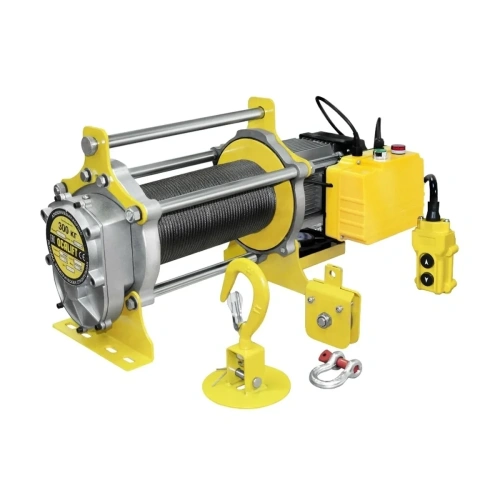 Лебёдка строительная OCALIFT TSA 300/600кг 100м 220в (алюминиевый корпус) по ценам производителя в Казани с доставкой по всей России