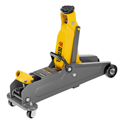 Домкрат гидравлический подкатной, 2 т, 135-385 мм Denzel по ценам производителя в Казани с доставкой по всей России