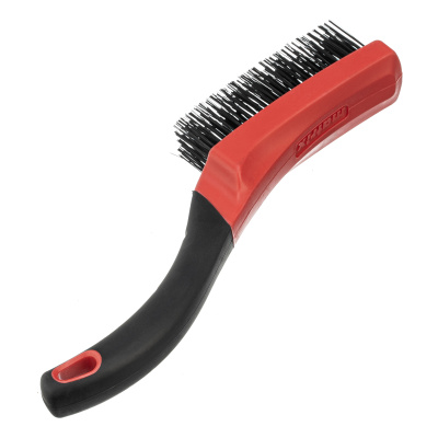 Щетка зачистная пятирядная, двухкомпонентная рукоятка Matrix купить в Москве с доставкой по всей России | ProtosMarket.ru