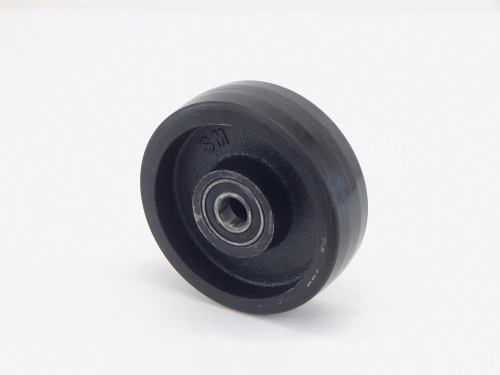 Колесо полиуретан 150х50 мм с подшипником для тележек гидравлических BFWL/BFL10/BFL15 по ценам производителя в Казани с доставкой по всей России