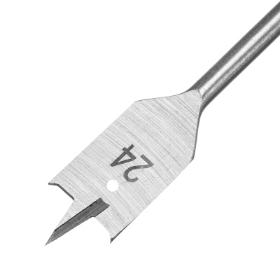 Сверло по дереву перовое удлиненное, 24 х 300 мм, шестигранный хвостовик Matrix купить в Москве с доставкой по всей России | ProtosMarket.ru