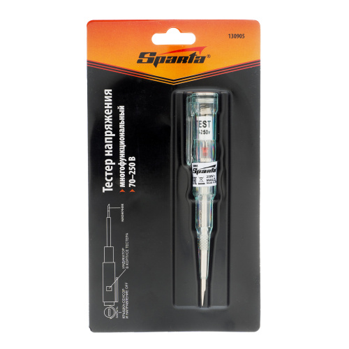 Тестер напряжения 70-250 В  многофункциональный Sparta по ценам производителя в Казани с доставкой по всей России