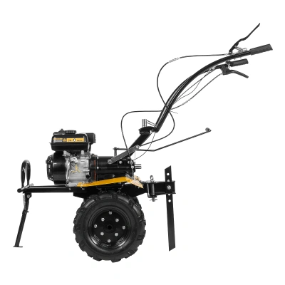 Мотоблок DPT-270X, 7 л.с., диск.сцеп, шир 90 см, глуб 35 см,фрез 3х4,ВОМ,скор 2В/1Н,кол 8" Denzel по ценам производителя в Казани с доставкой по всей России