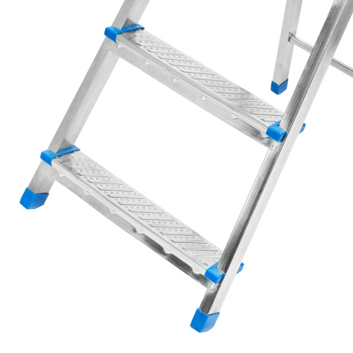 Стремянка, 4 ступени, стальная, оцинкованная Сибртех по ценам производителя в Казани с доставкой по всей России