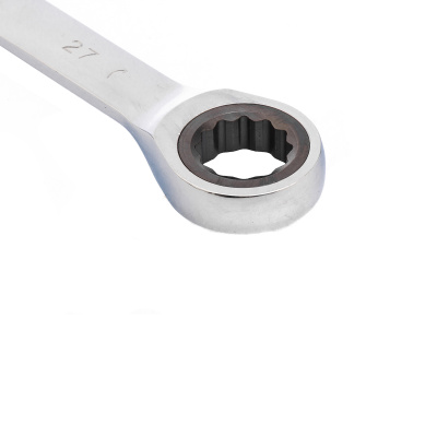 Ключ комбинированный трещоточный, 27 мм, CrV, зеркальный хром Matrix купить в Москве с доставкой по всей России | ProtosMarket.ru