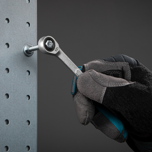 Ключ комбинированный трещоточный, 8 мм, количество зубьев 100 Gross купить в Москве с доставкой по всей России | ProtosMarket.ru