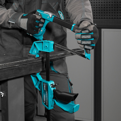 Струбцина реечная, быстрозажимная, пистолетного типа, пошаговый механизм, пластиковый корпус, 600мм Gross купить в Москве с доставкой по всей России | ProtosMarket.ru