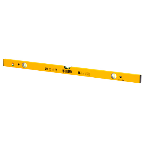 Уровень алюминиевый, 1500 мм, фрезерованный, 3 глазка Denzel купить в Москве с доставкой по всей России | ProtosMarket.ru
