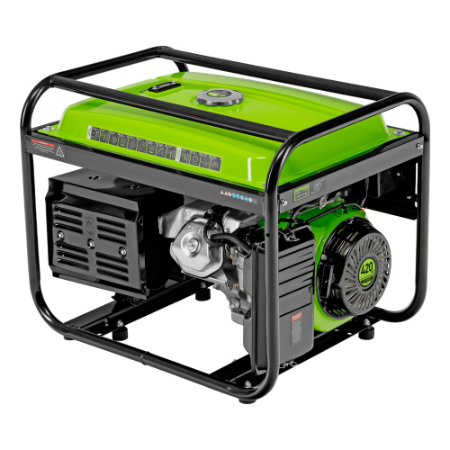 Генератор бензиновый БС-8000Э, 6,6 кВт, 230В, четырехтактный, 25 л, электростартер Сибртех по ценам производителя в Казани с доставкой по всей России