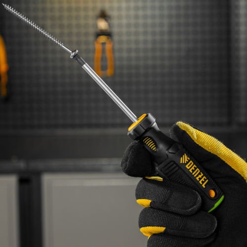 Отвертка PZ1x75 мм, CrV, трехкомпонентная рукоятка Denzel по ценам производителя в Казани с доставкой по всей России