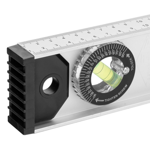 Уровень алюминиевый "Рельс", 1200 мм, 3 глазка (1 поворотный) Matrix по ценам производителя в Казани с доставкой по всей России